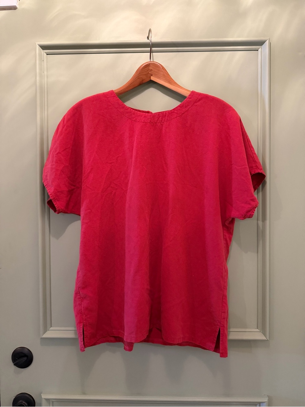 Vintage Silk Short-Sleeve Tee